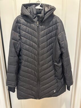 Women's Spyder Hooded Puffer Jacket
